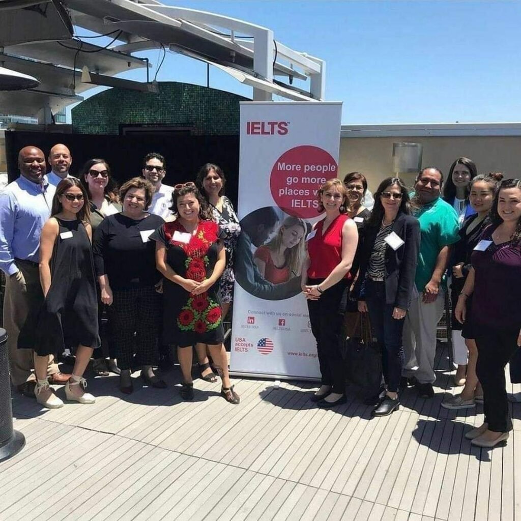 The Gratis Gagan Institute team at an IELTS event
