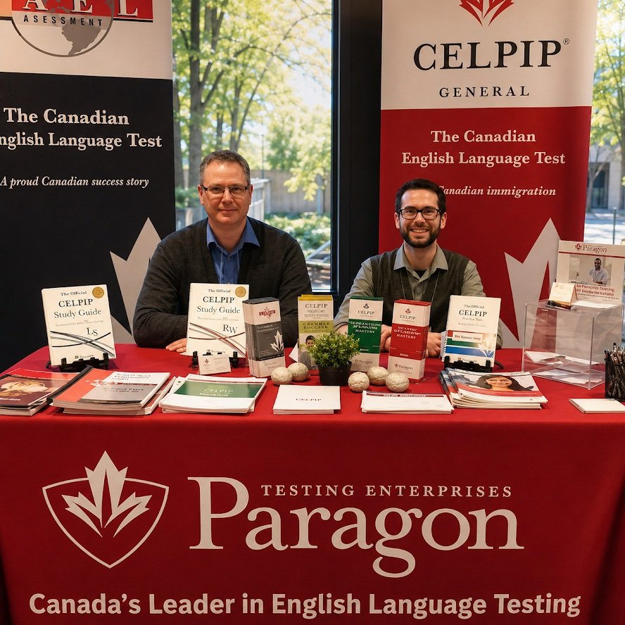 Gratis Gagan Institute at a CELPIP event in Toronto