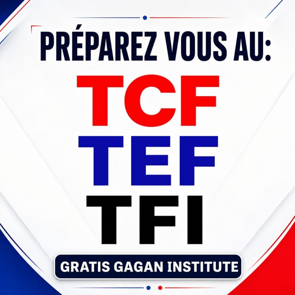 Prepare for the TCF, TEF and TFI French tests